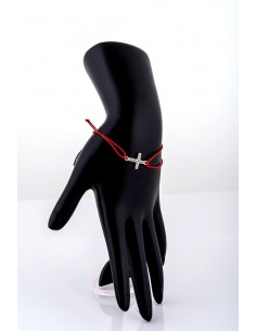 Bratara snur rosu cu...