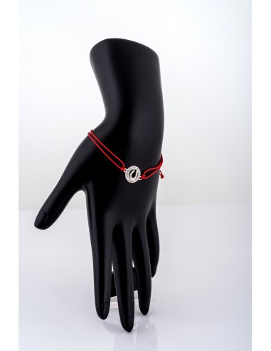 Bratara snur rosu cu potcoava