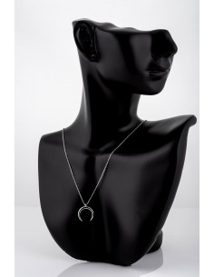 Colier Argint Semiluna