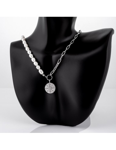 Colier White Stunning Pearls