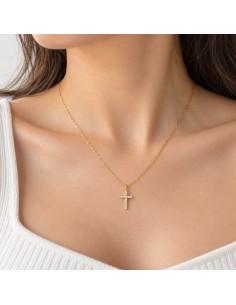 Colier cu cruciulita argint