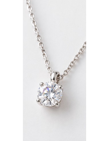 Colier din Argint 925 cu Moissanite...