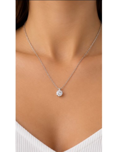 Colier din Argint 925 cu Moissanite...